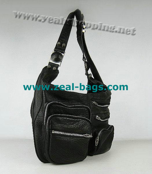 AAA Replica Alexander Wang Max Fanny Pack Bag Black Lambskin